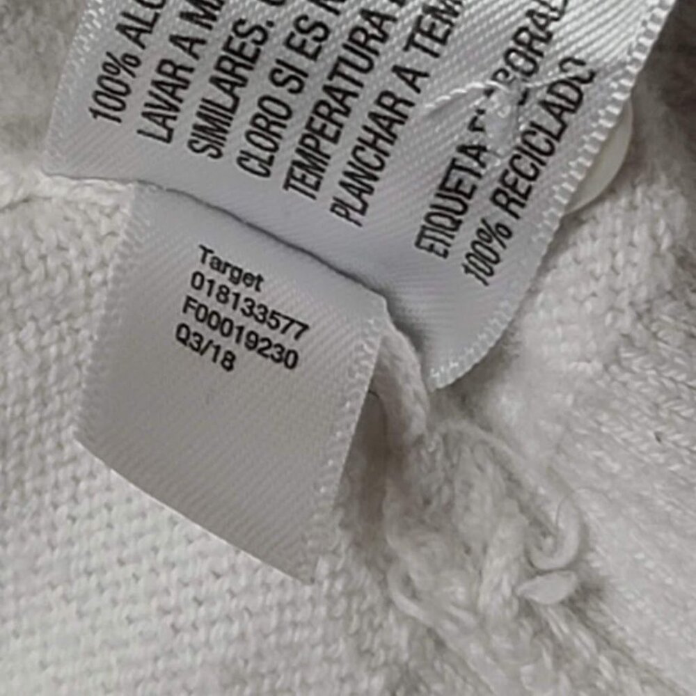 A New Day Sweater Womens Small White Button Knit Cardigan - Picture 6 of 9